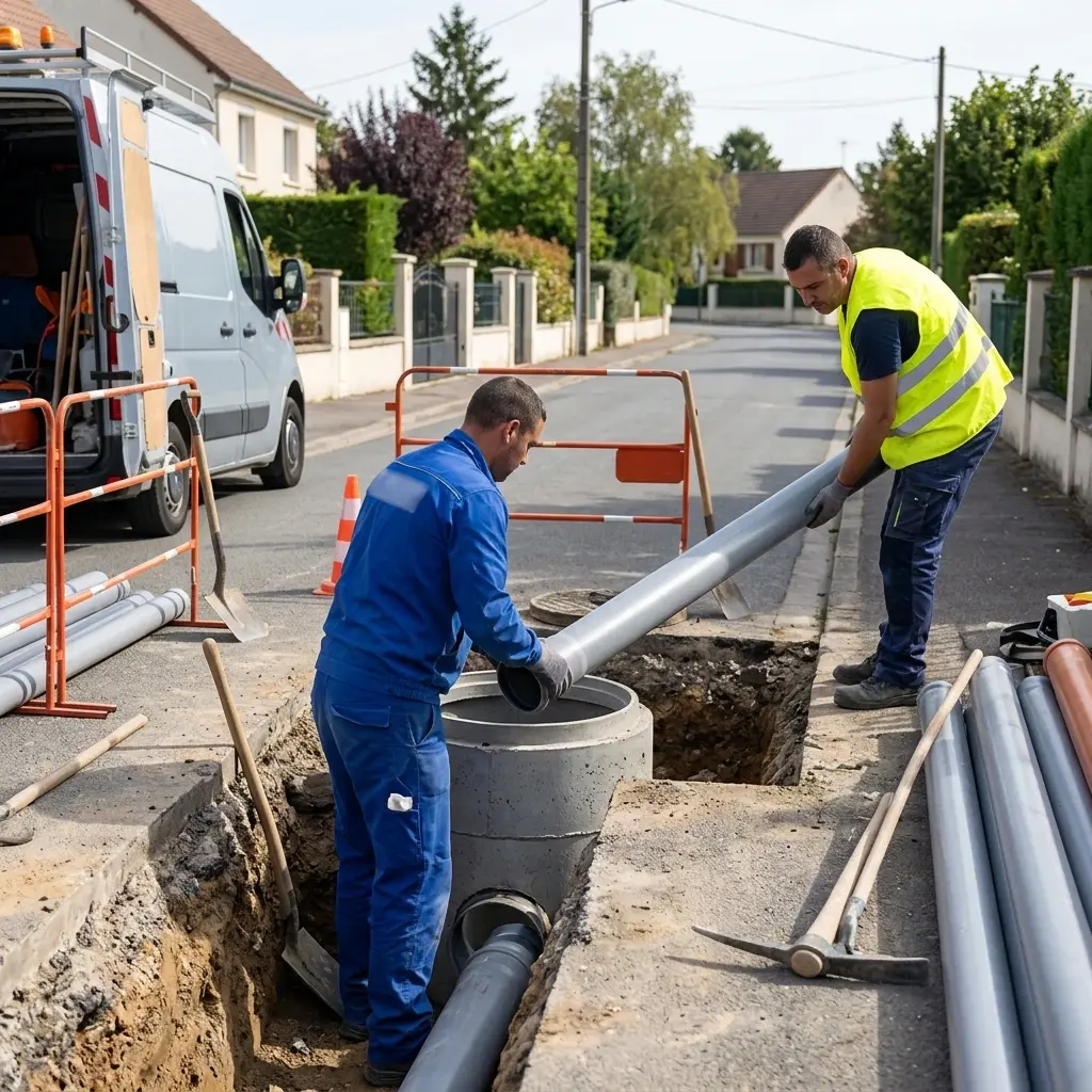 Comment se déroule le branchement à Chaussy ?