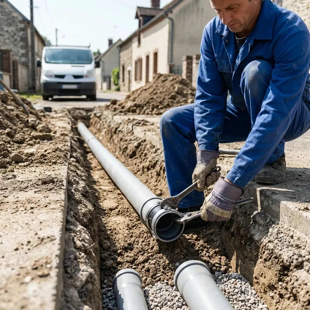 Comment se déroule le raccordement à Montreuil-sur-Epte ?