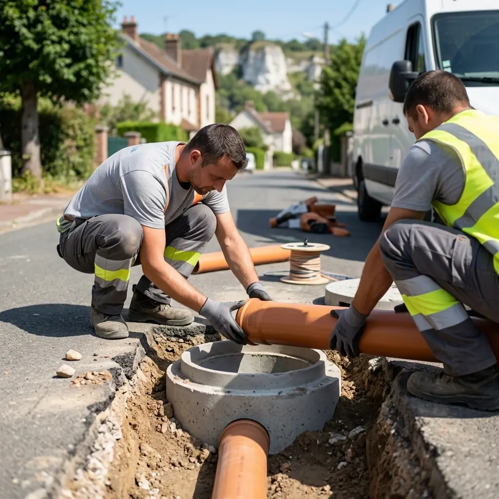 Comment se déroule l'installation à Roche-Guyon ?