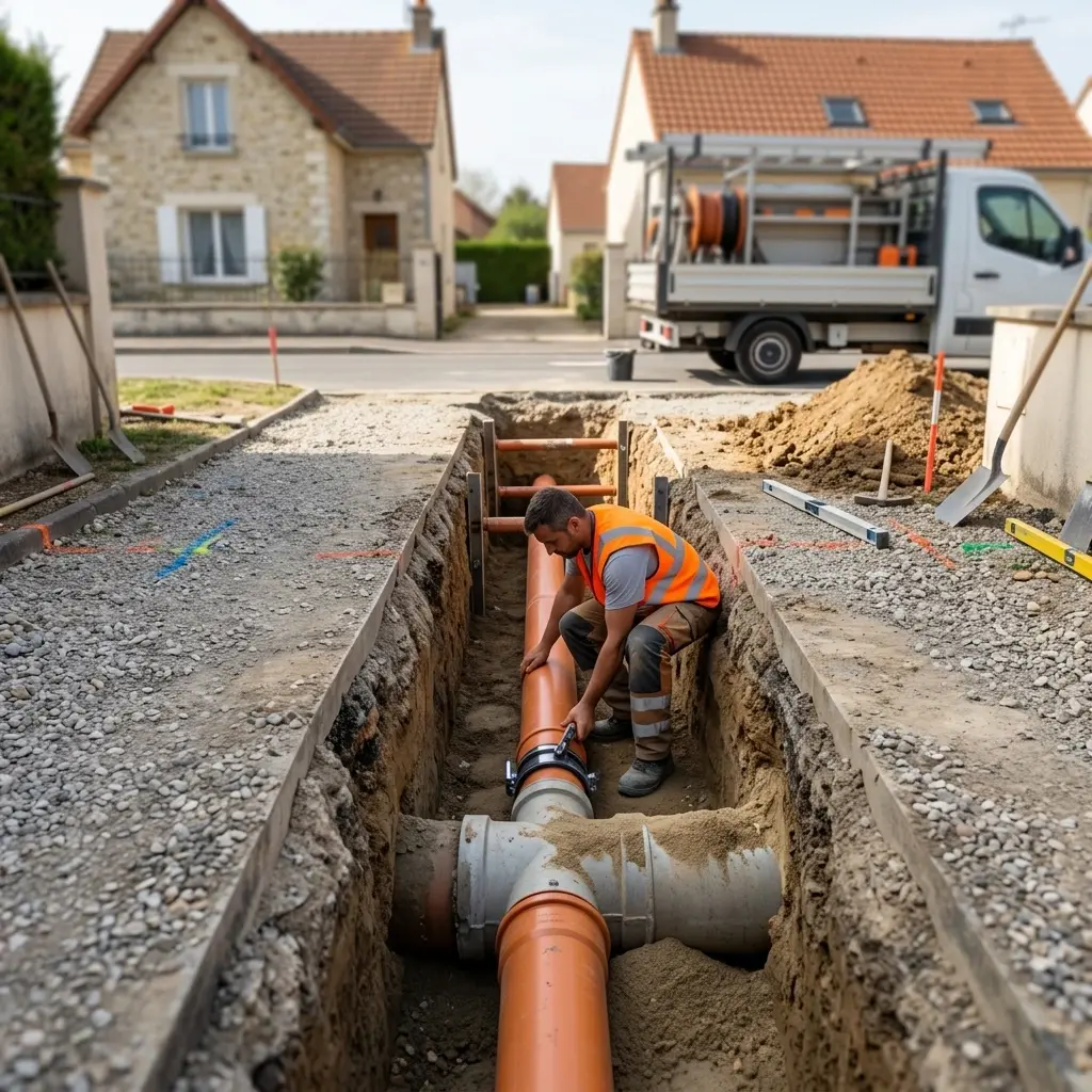 Comment se déroule le raccordement à Theuville ?