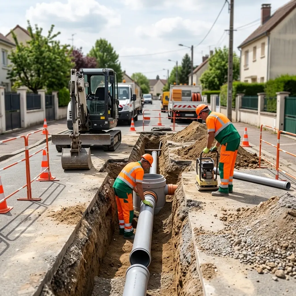 Une exécution technique rigoureuse pour vos canalisations