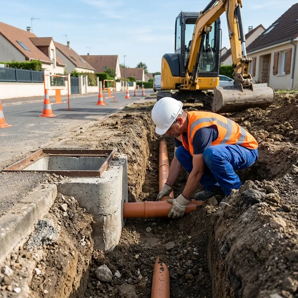 Comment se déroule le raccordement à Bruyères-sur-Oise ?