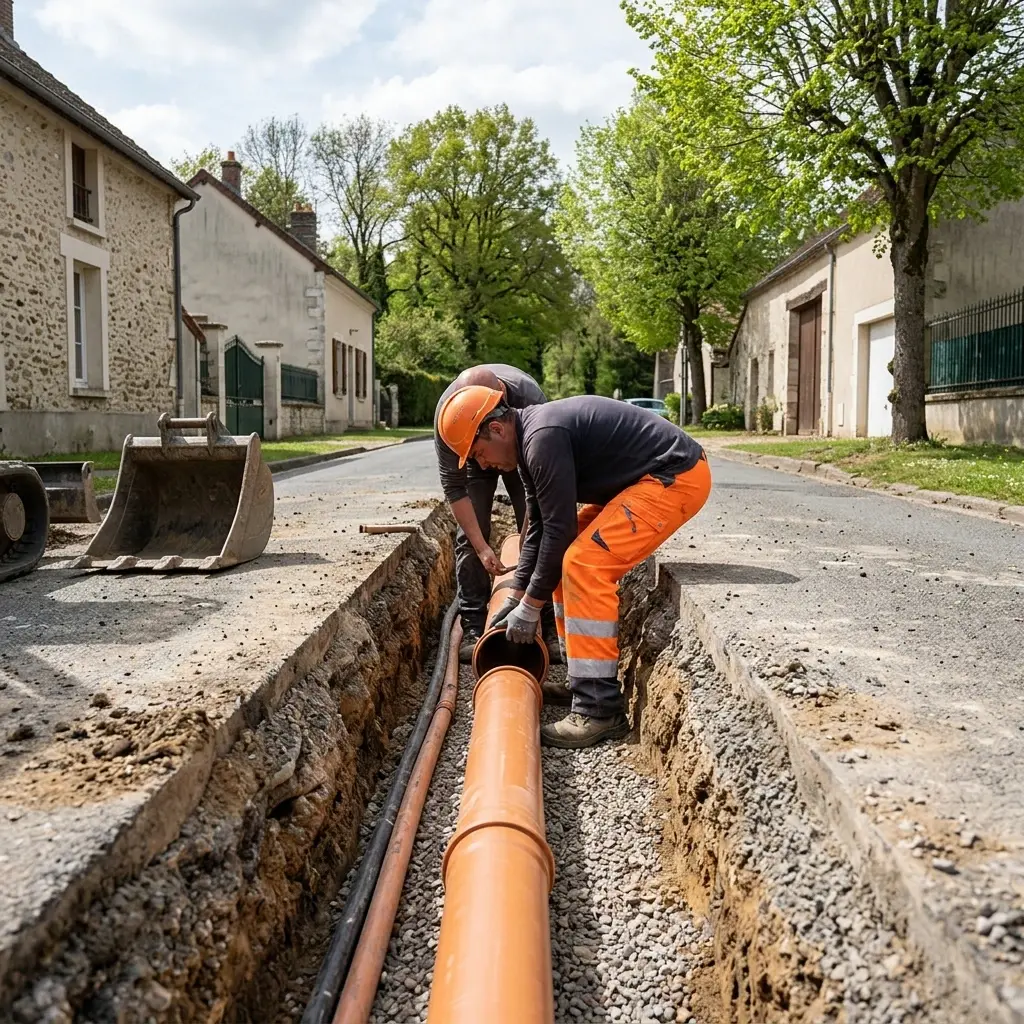 Comment se déroule le raccordement à Béthemont-la-Forêt ?