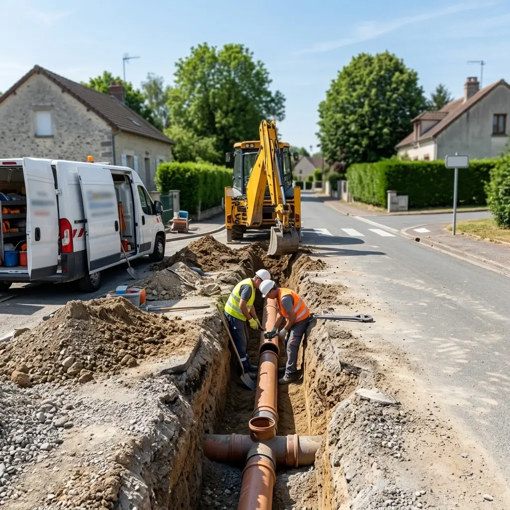 Comment se déroule le raccordement à Villiers-Adam ?