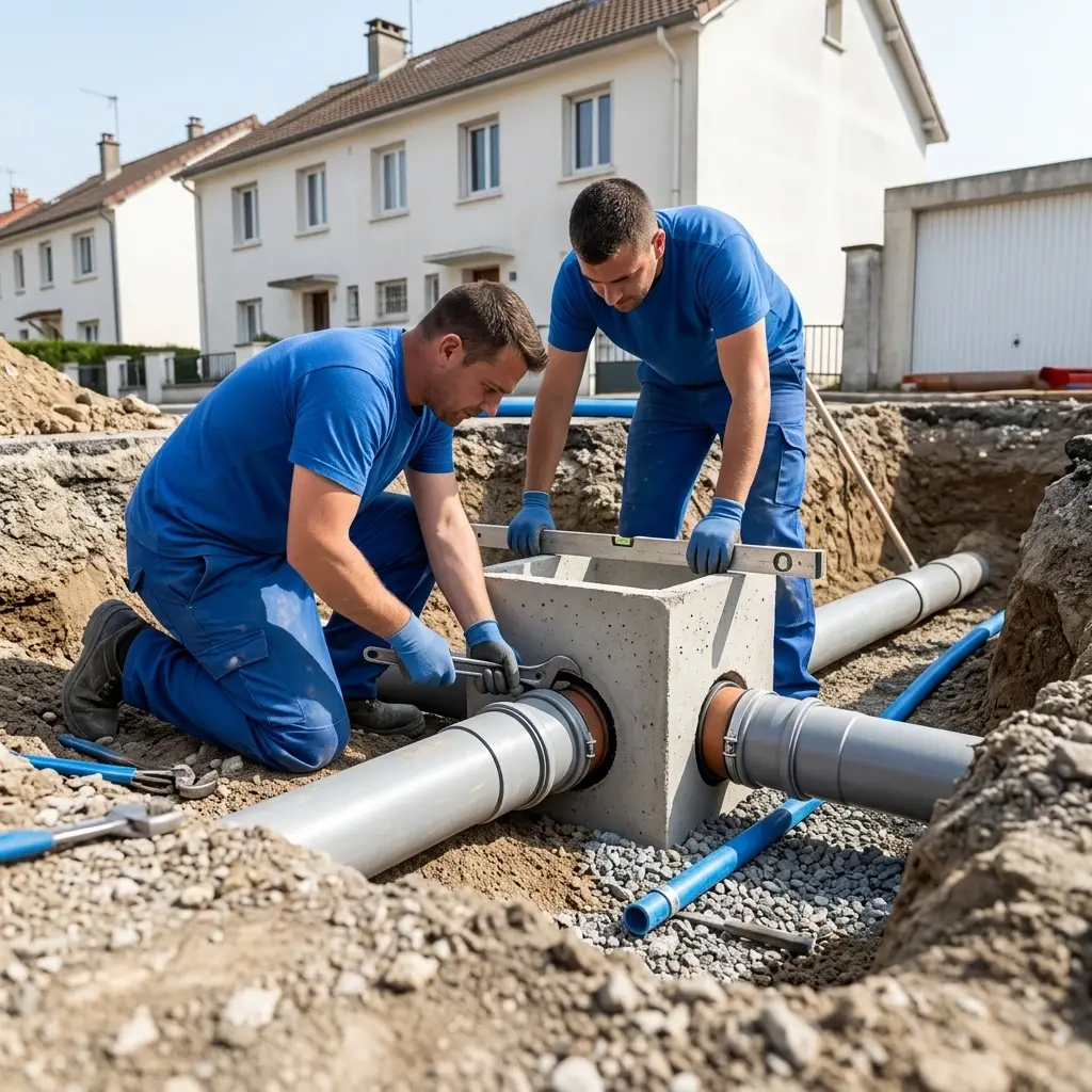 Votre projet de raccordement au tout à l’égout à Bezons, c’est simple et sécurisé