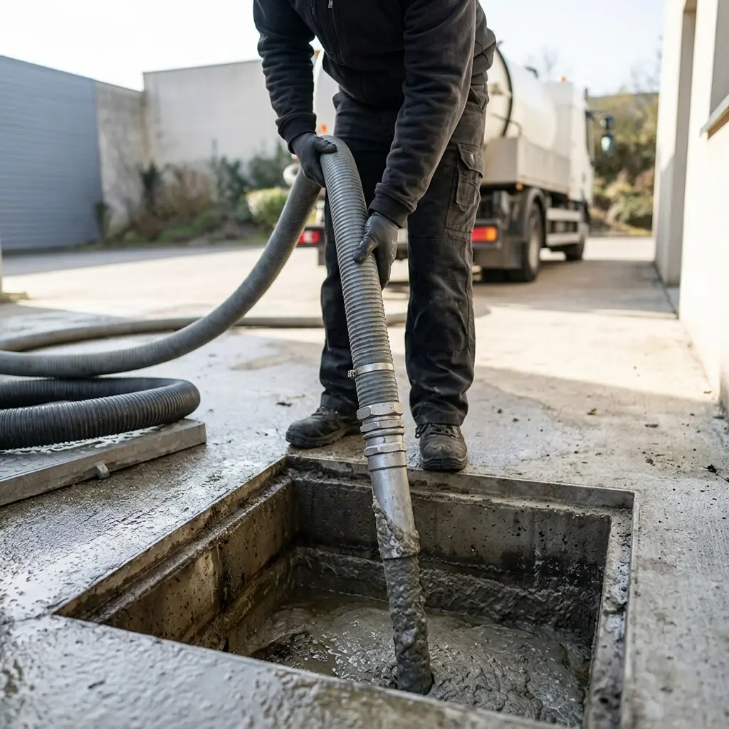 Notre démarche technique de vidange BAC à Taissy