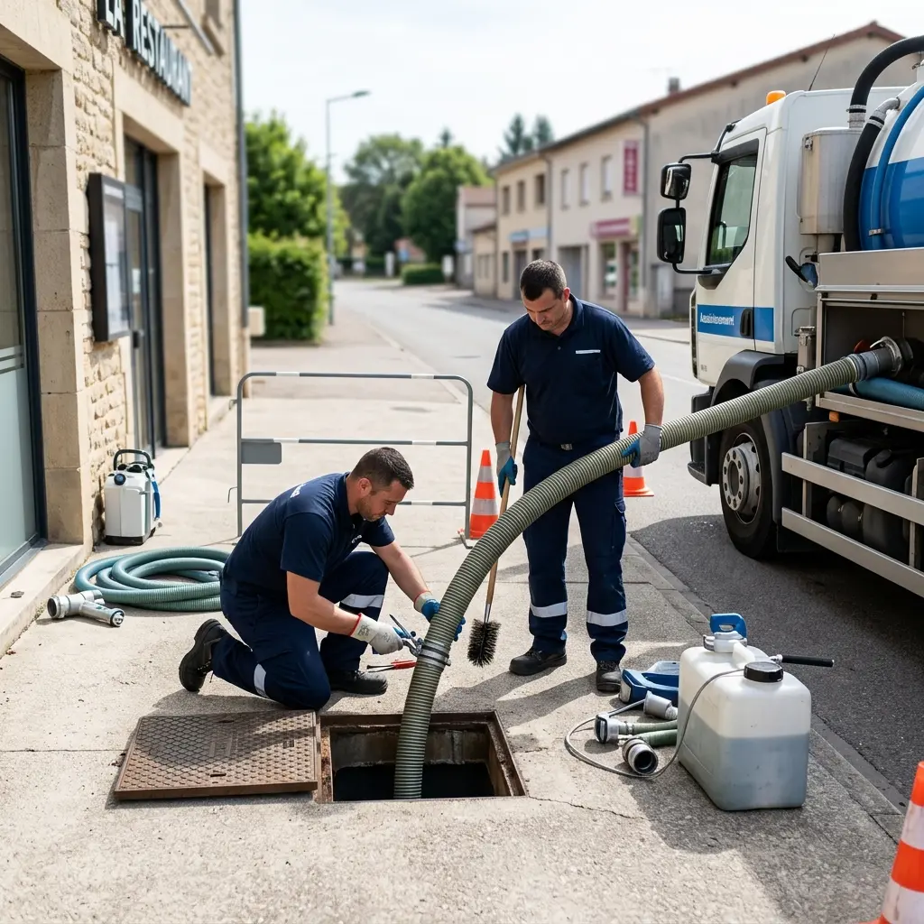 Comment se déroule la vidange à Damelevières ?