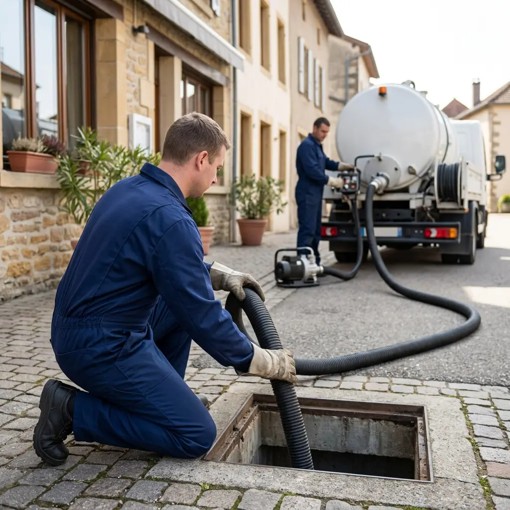 Pourquoi choisir notre service de vidange à Richardménil