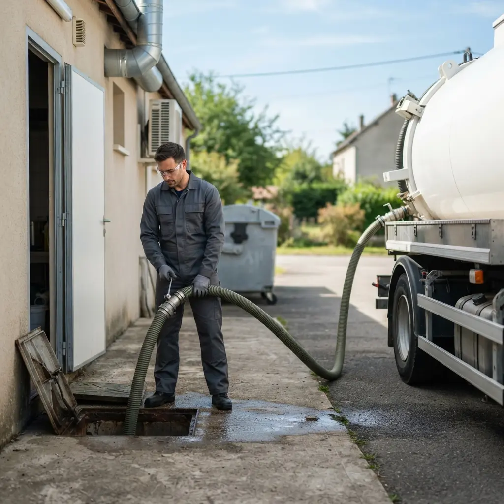 Expertise en vidange Bac à Graisse à Ancerville