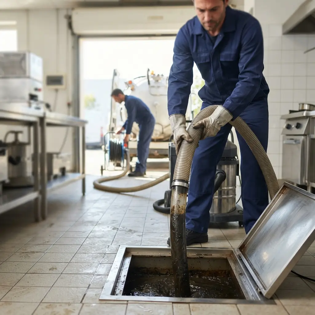 Une technique de pompage et nettoyage rigoureuse