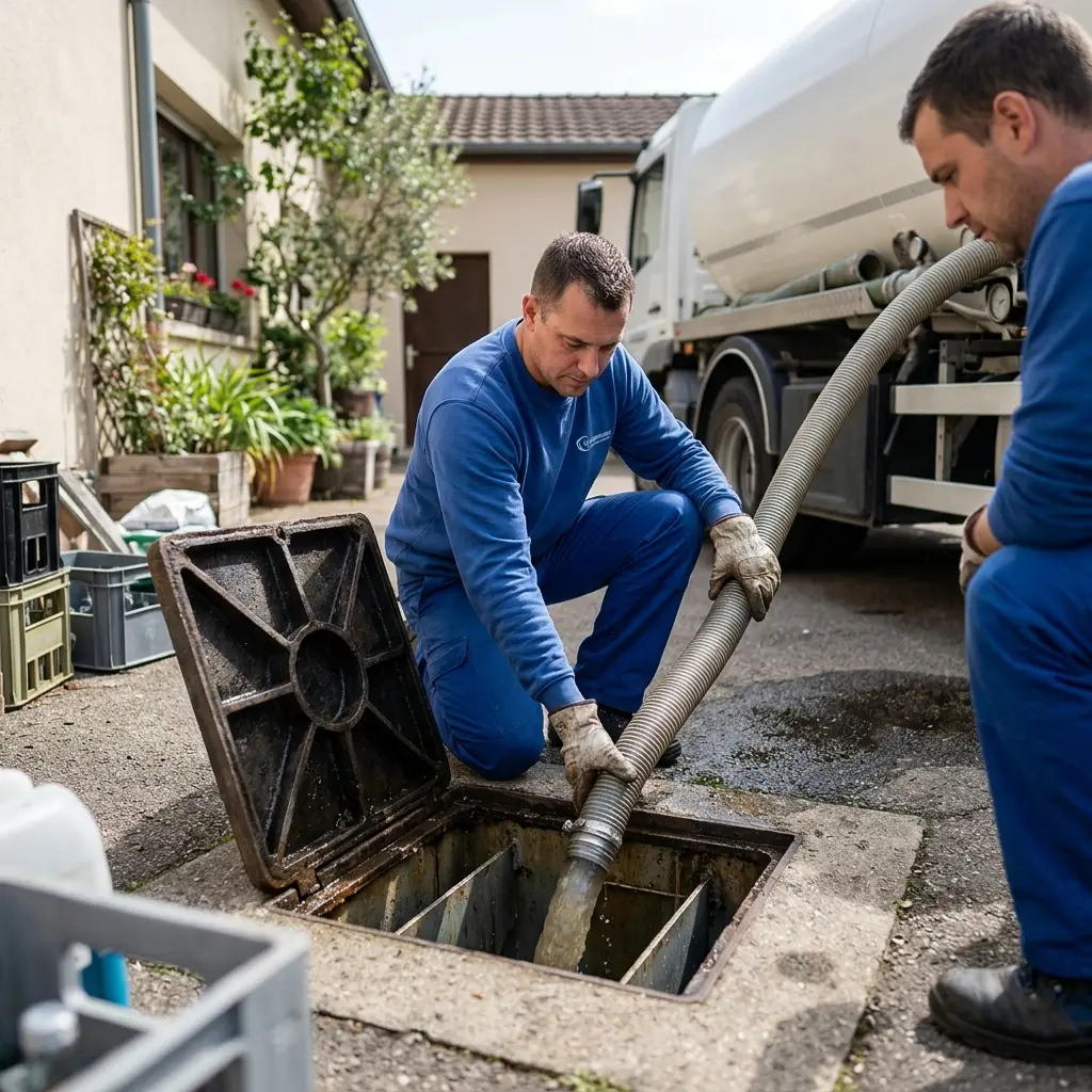 Comment se déroule la vidange à Corny-sur-Moselle ?