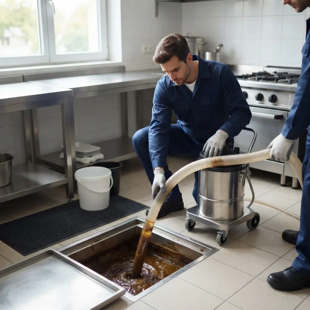 Une technique de pompage et nettoyage professionnelle