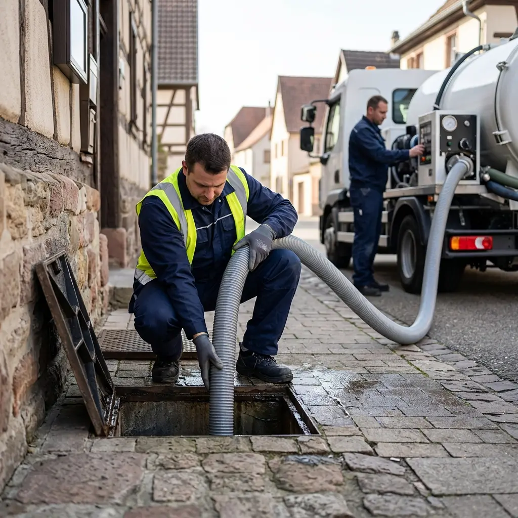 Besoin d'une vidange rapide à Wingersheim les Quatre Bans ?