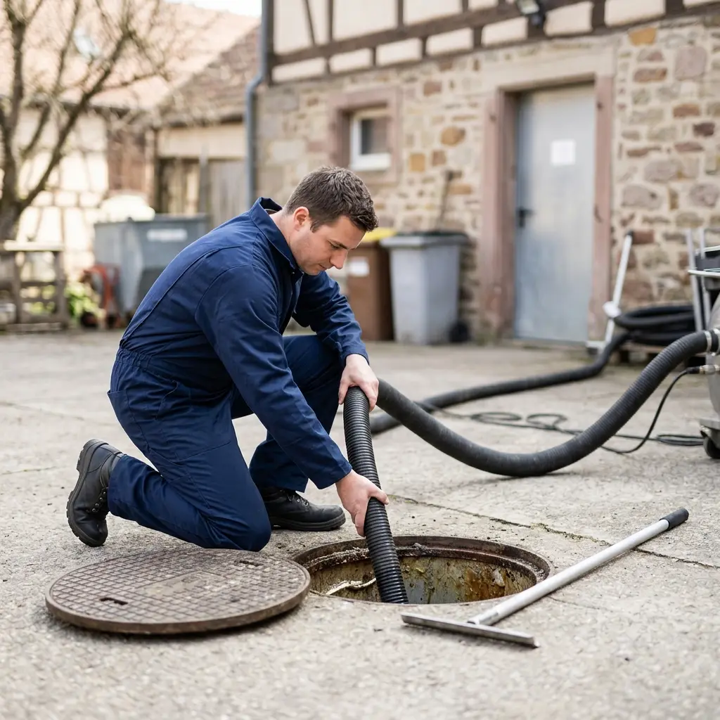 Expertise en vidange à Mutzig