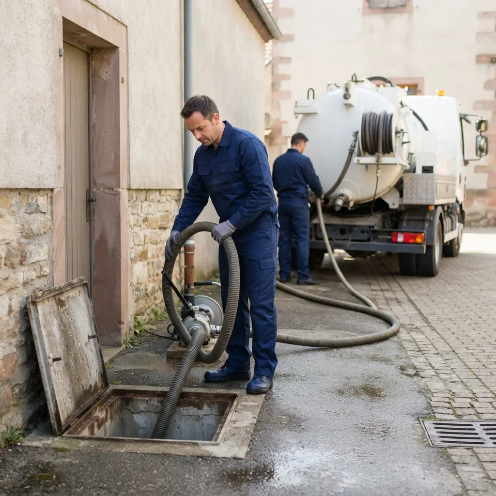 Comment se déroule la vidange à Bouxwiller ?