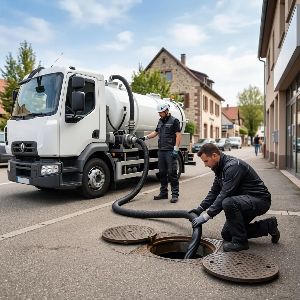 Comment se déroule la vidange à Truchtersheim ?