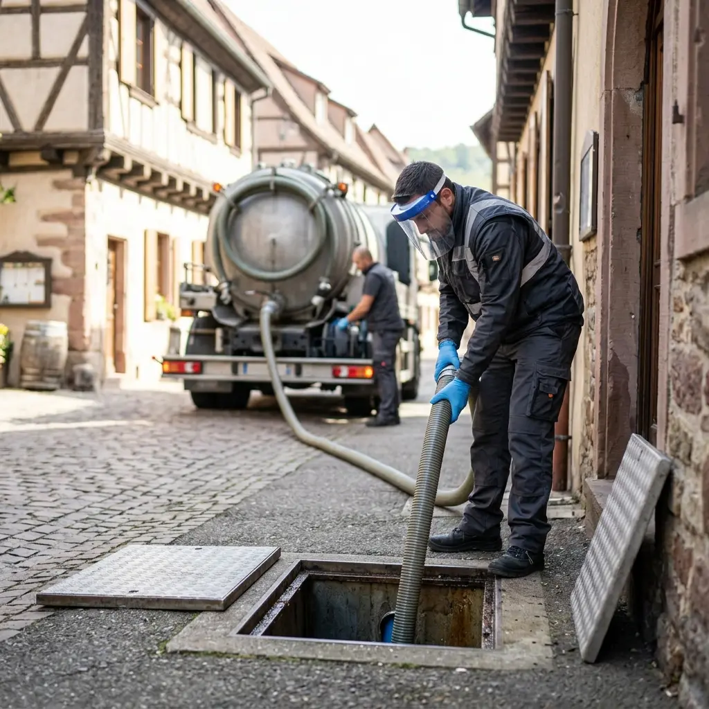 Réussir sa vidange en suivant ces gestes à Marmoutier