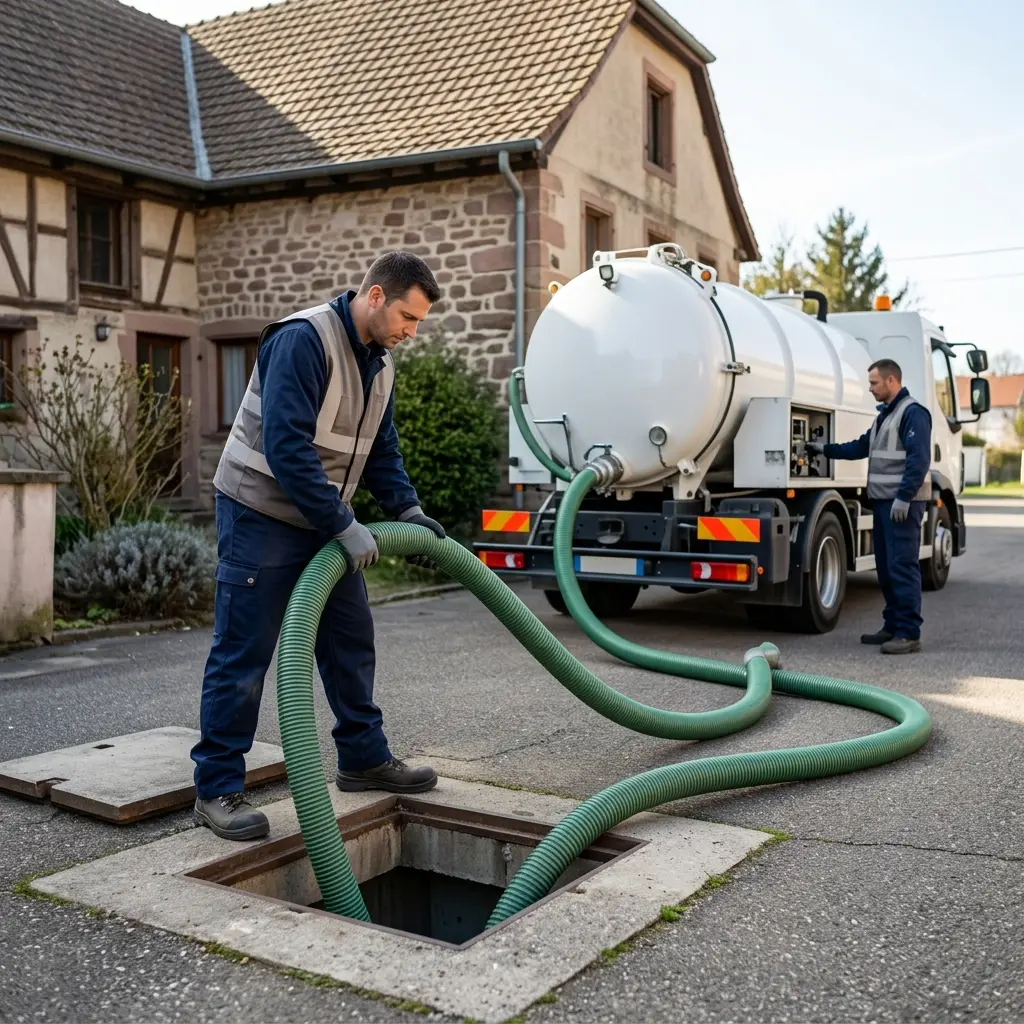 Pourquoi nous choisir pour la vidange à Marmoutier