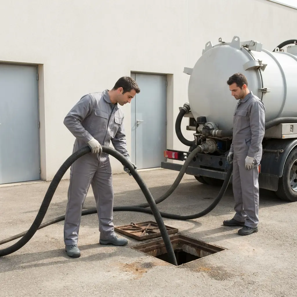 Une technique de pompage et nettoyage rigoureuse