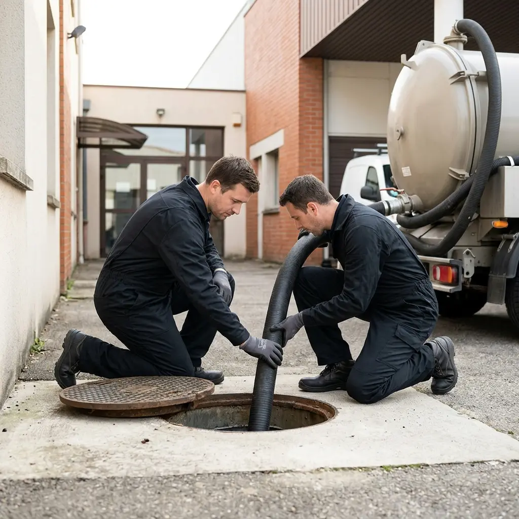 Comment se déroule la vidange à Hœnheim ?