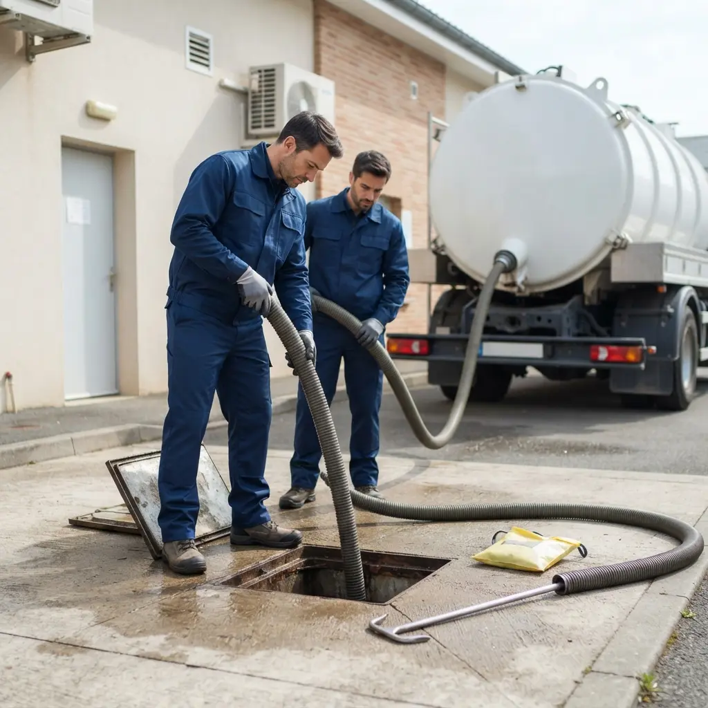 Une technique de pompage et nettoyage rigoureuse