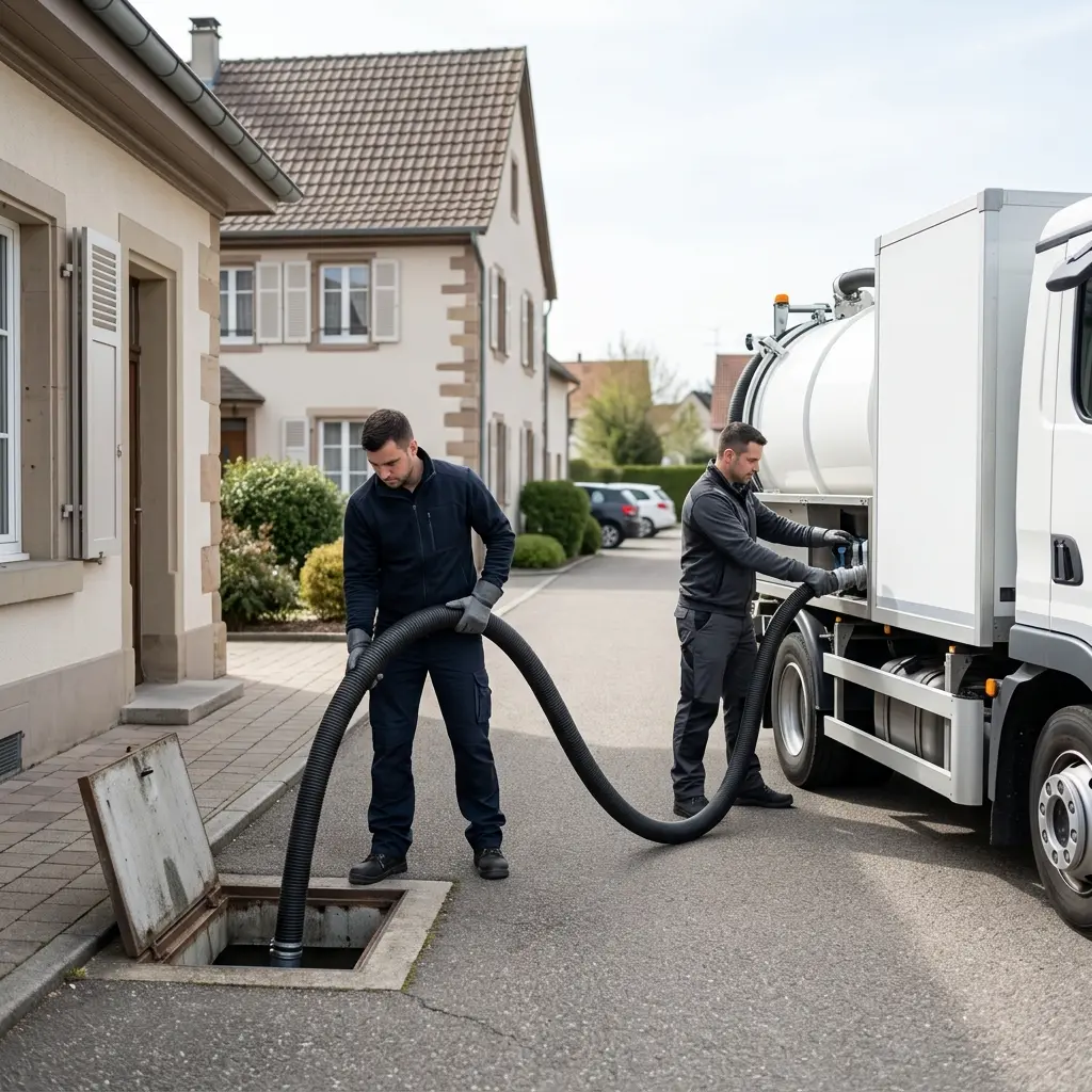 Comment se déroule la vidange à Ungersheim ?