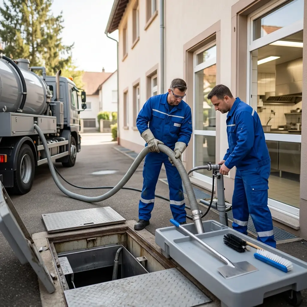Comment nous procédons pour la vidange à Baldersheim