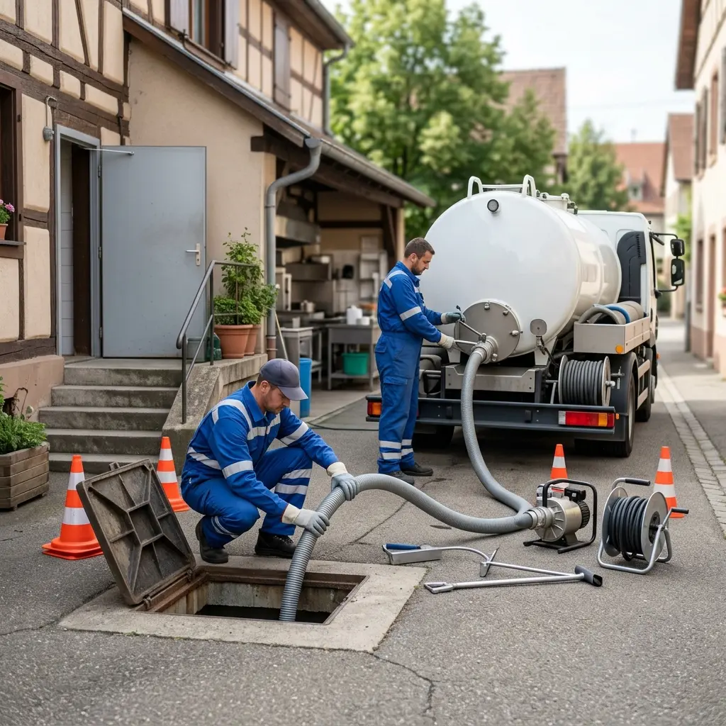 Notre approche technique pour une vidange rapide