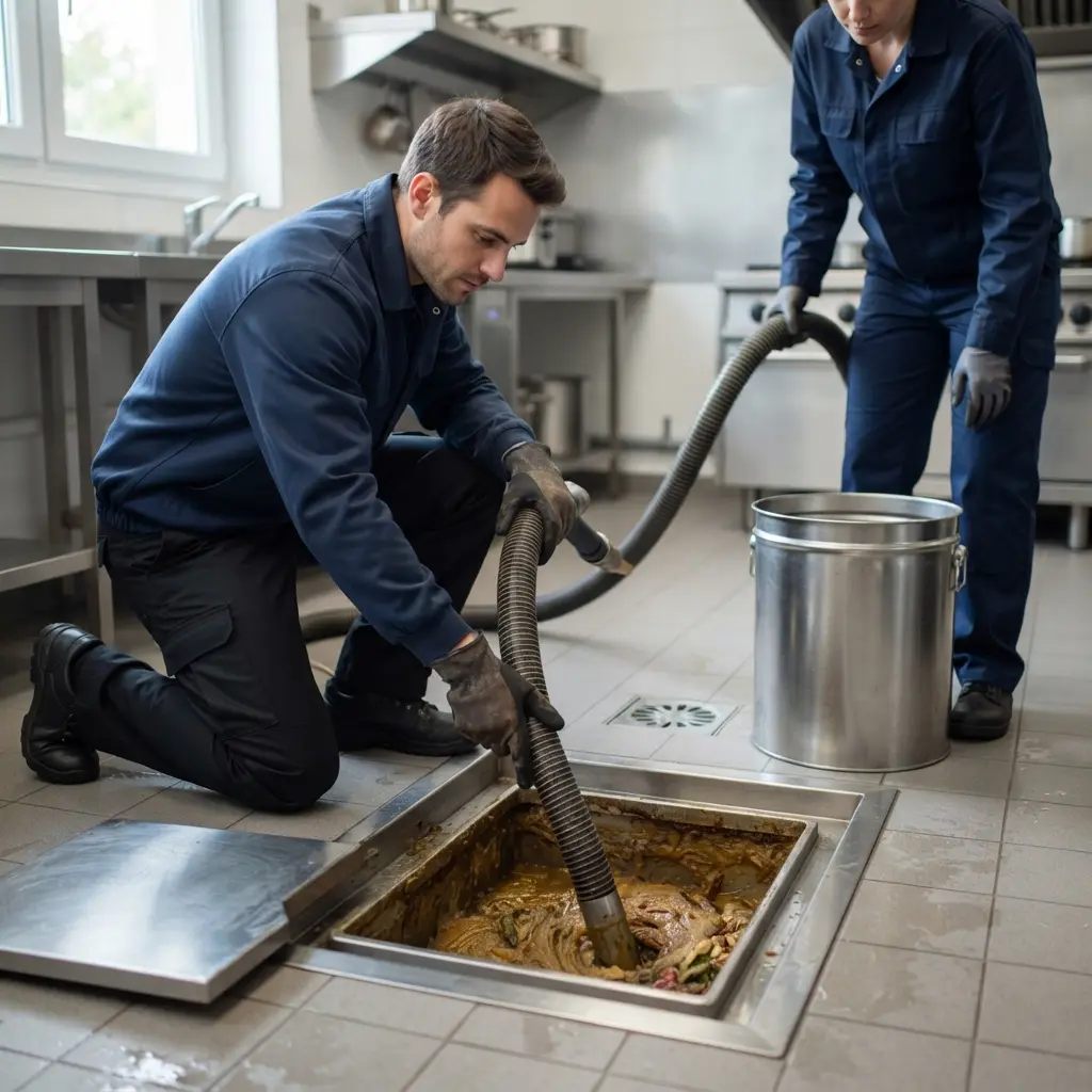 Comment se déroule l'intervention de vidange à Biesheim ?