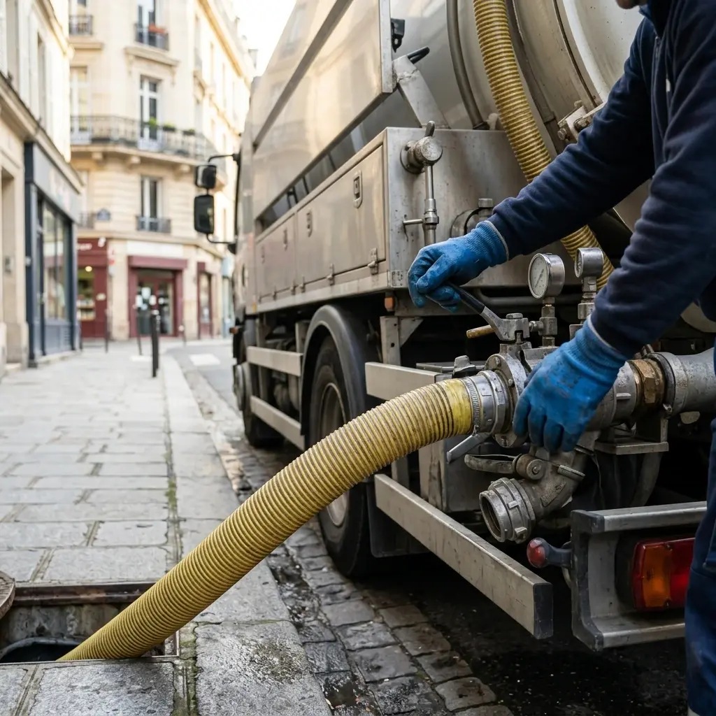 Une technique de pompage et nettoyage rigoureuse