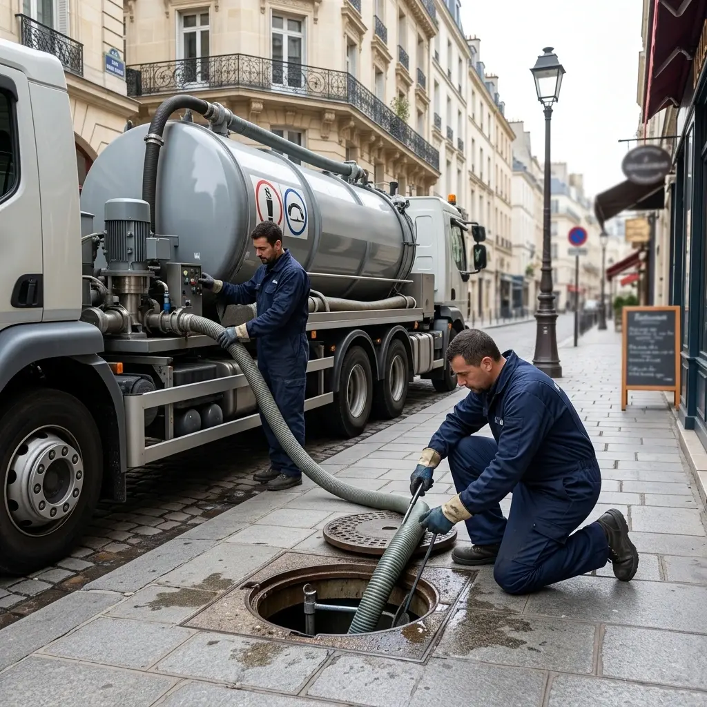 Vidange Bac à Graisse Paris 5 (75005)