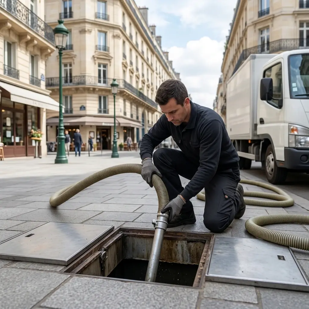 Comment se déroule la vidange à Paris 6e ?