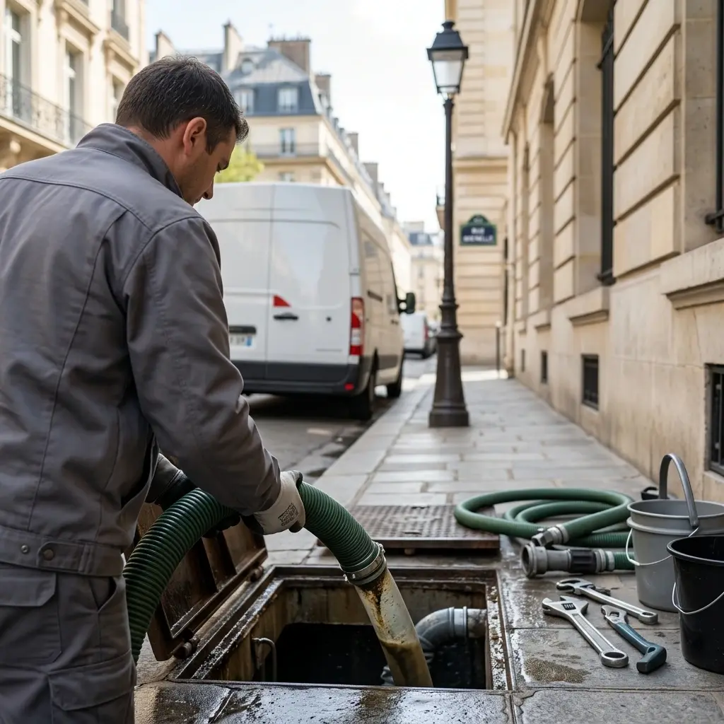 Une technique de pompage et nettoyage rigoureuse