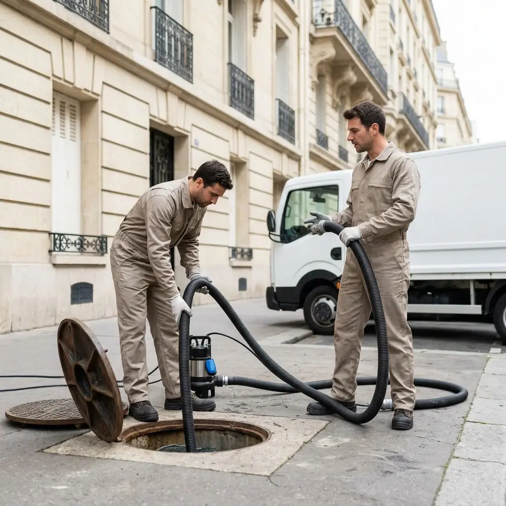 Besoin d'une vidange rapide à Paris 7e ?
