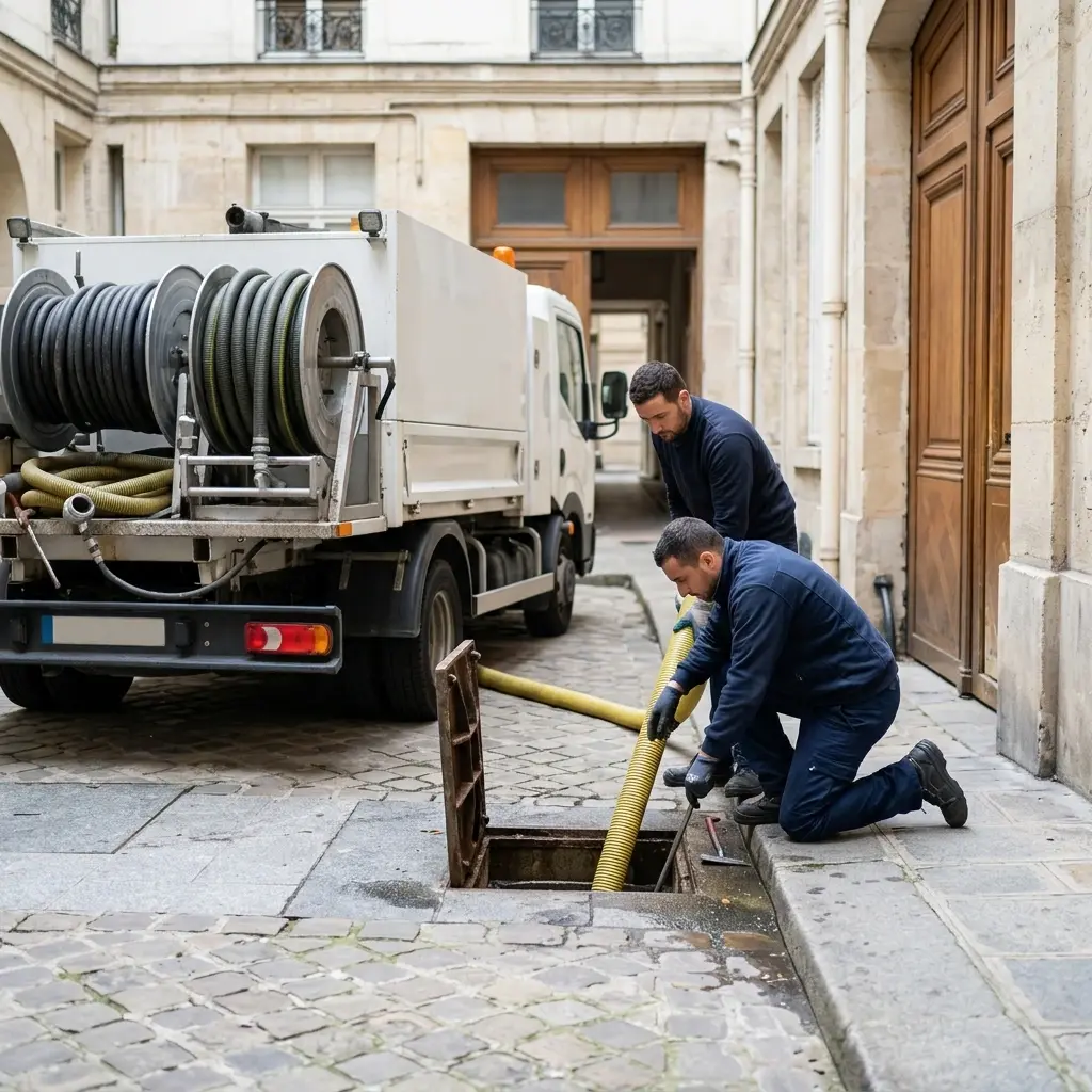 Comment se déroule la vidange à Paris 7 ?