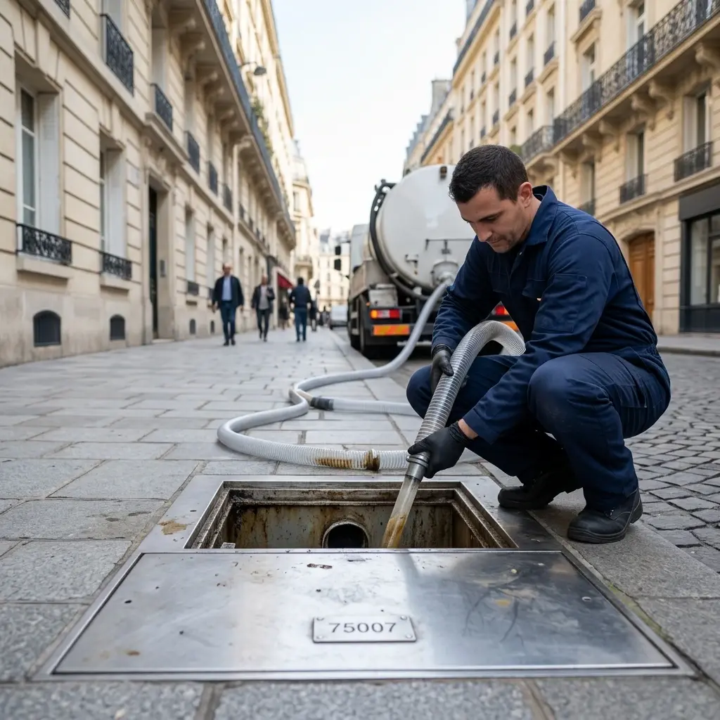 Vidange Bac à Graisse Paris 7 (75007)