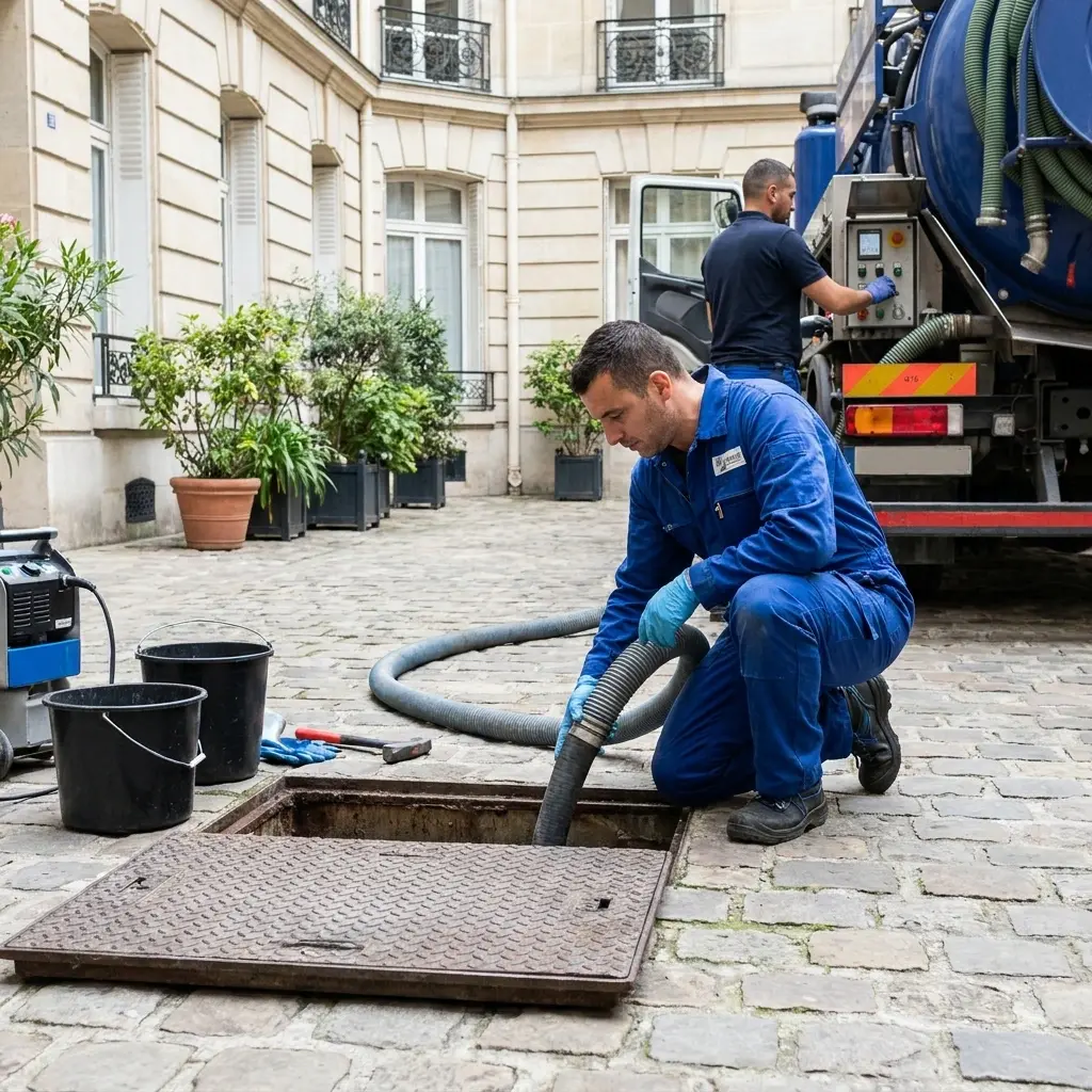 Un service d'assainissement fiable pour vos locaux à Paris 8e