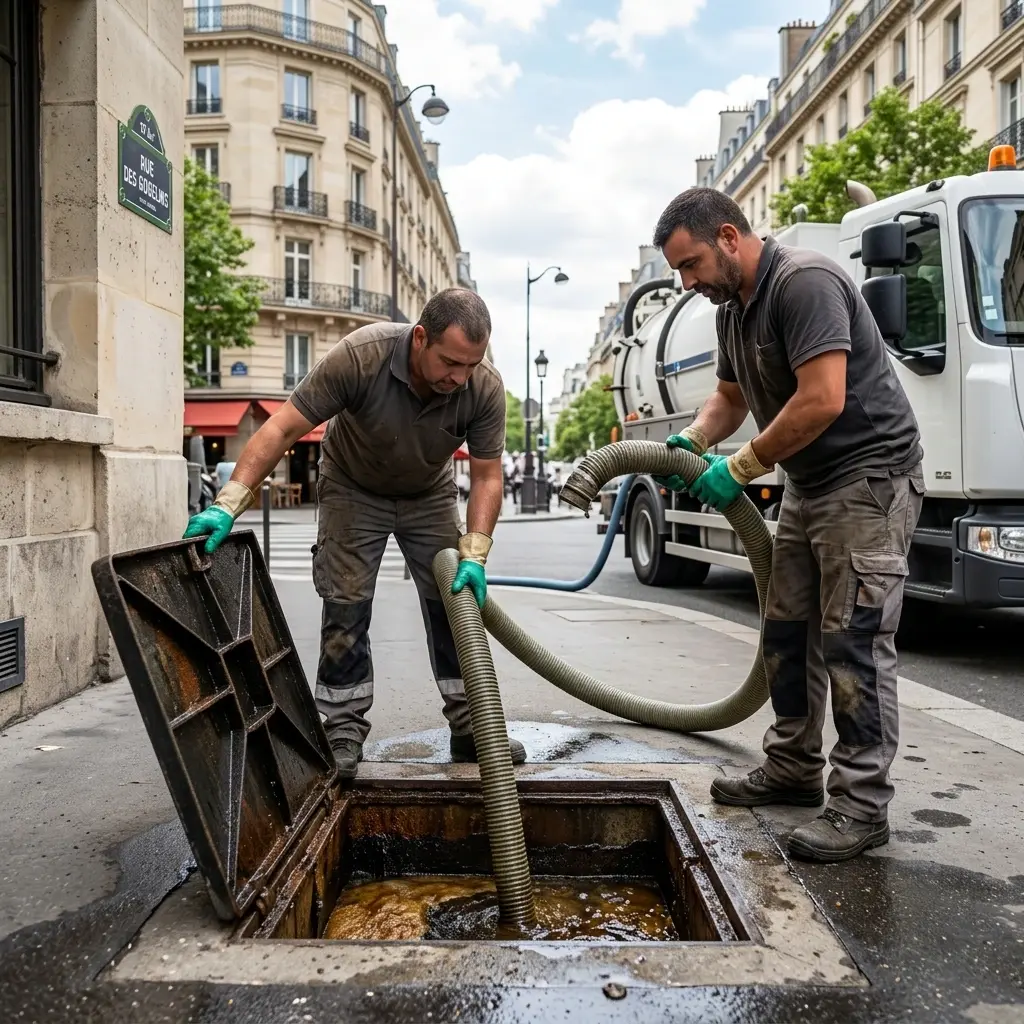 Comment se déroule la vidange à Paris 13 ?