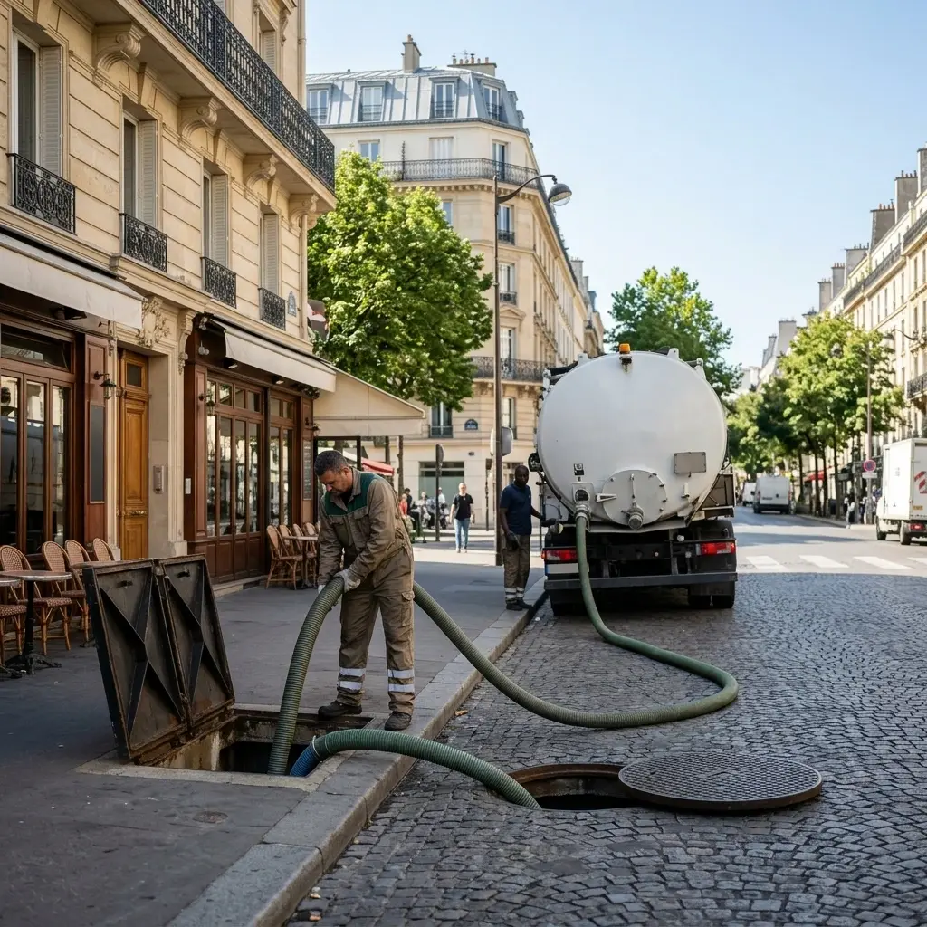 Vidange Bac à Graisse Paris 14 (75014)