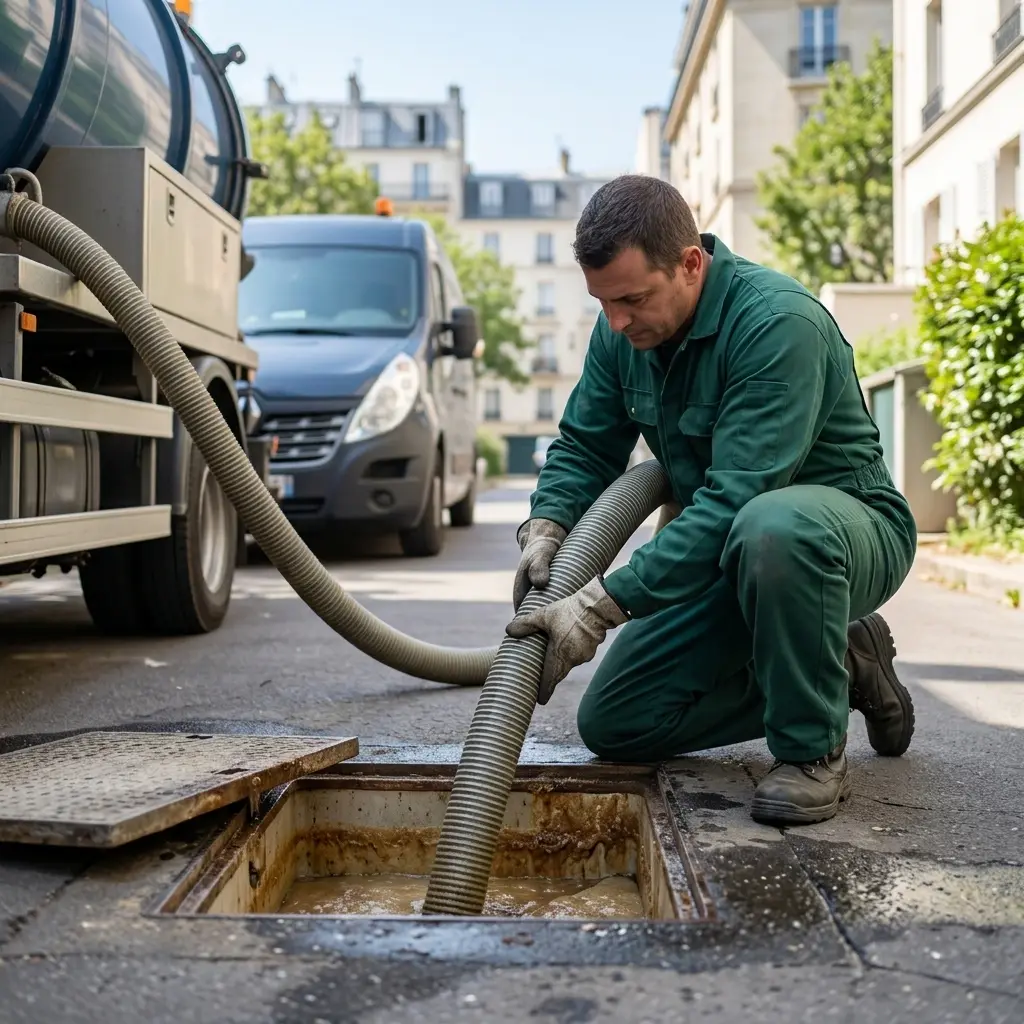 Pourquoi choisir notre service de vidange à Paris 15