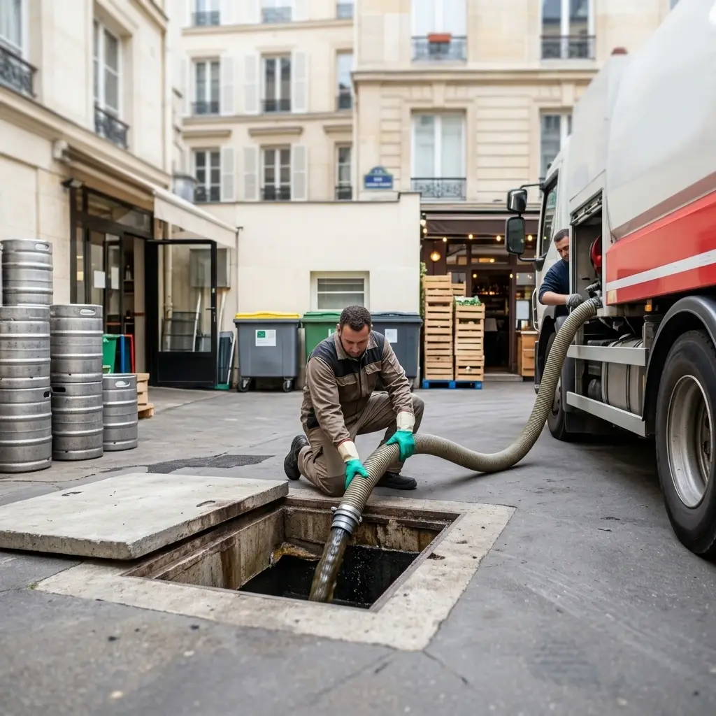 Vidange Bac à Graisse Paris 17 (75017)