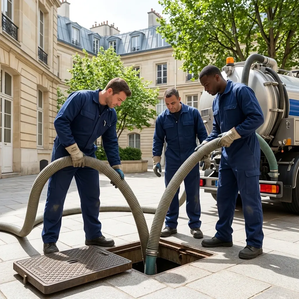 Comment se déroule la vidange de bac à graisse à Paris 20e ?