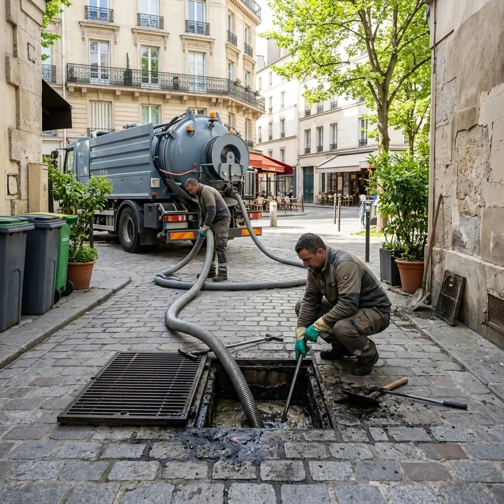 Vidange Bac à Graisse Paris 20 (75020)