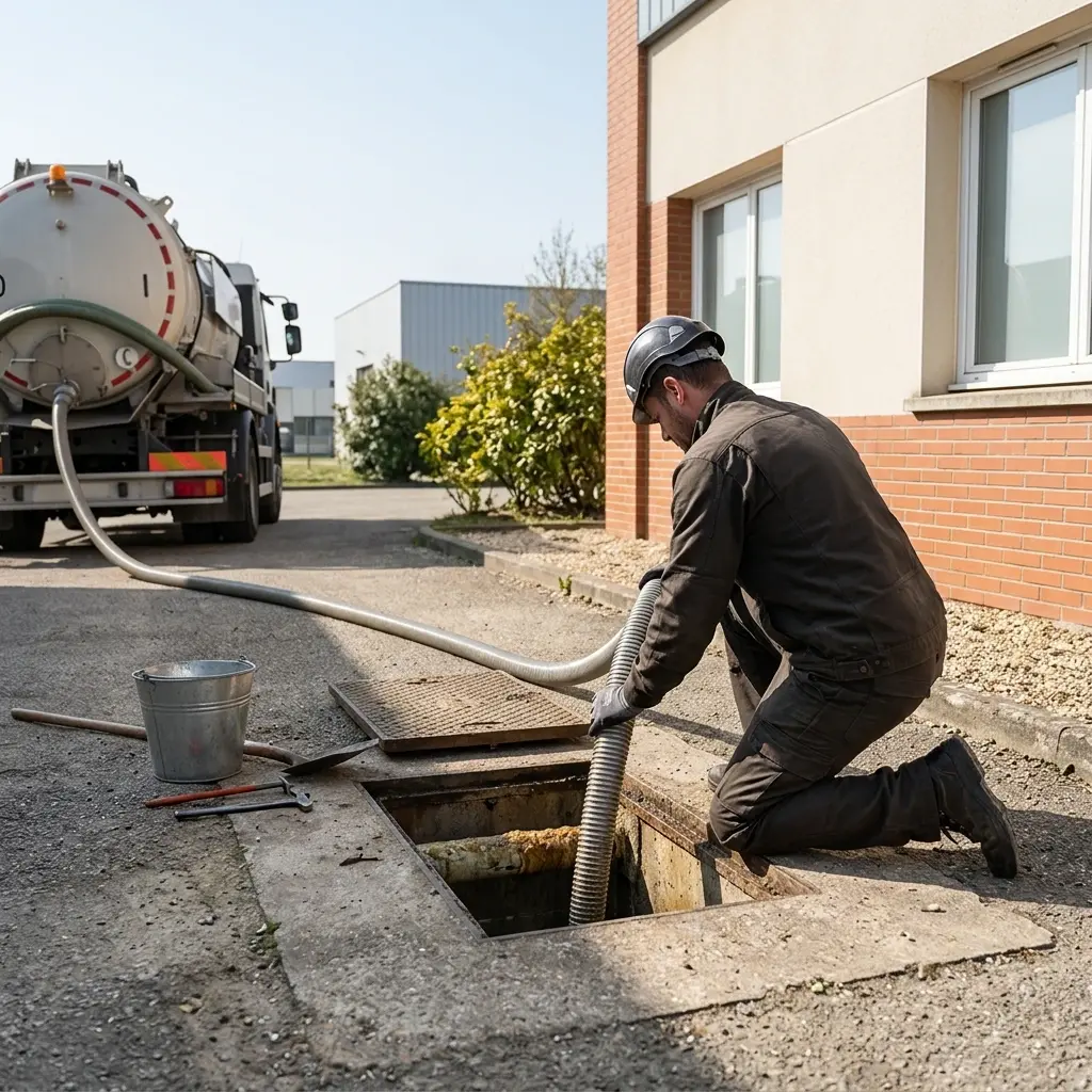 Une technique de pompage et nettoyage rigoureuse