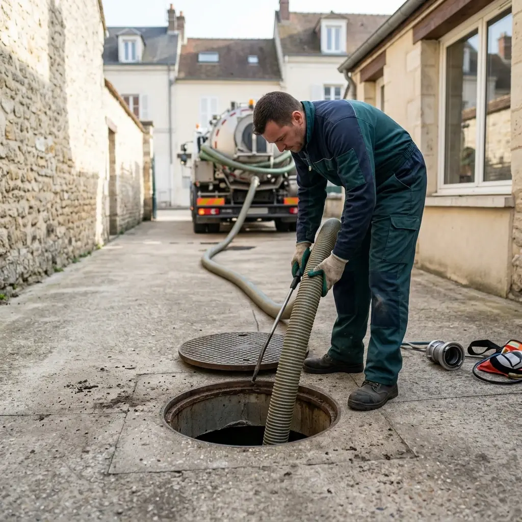 Comment se déroule la vidange à Coulommiers ?