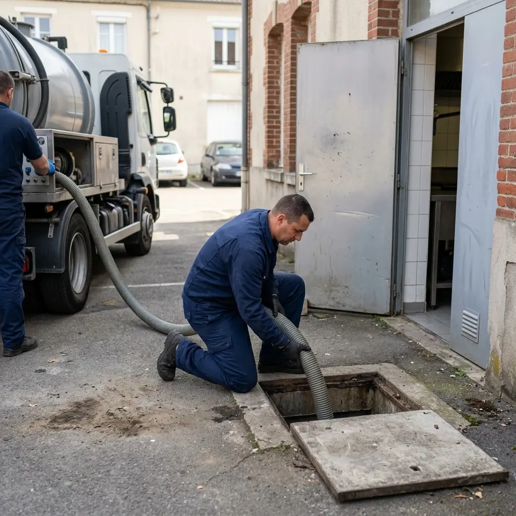 Notre approche technique de pompage et nettoyage