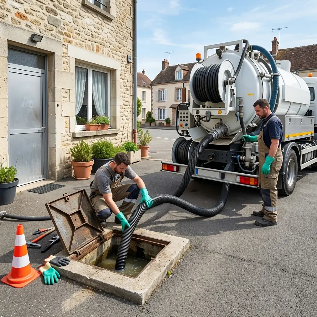 Vidange Bac à Graisse Barbey (77130)
