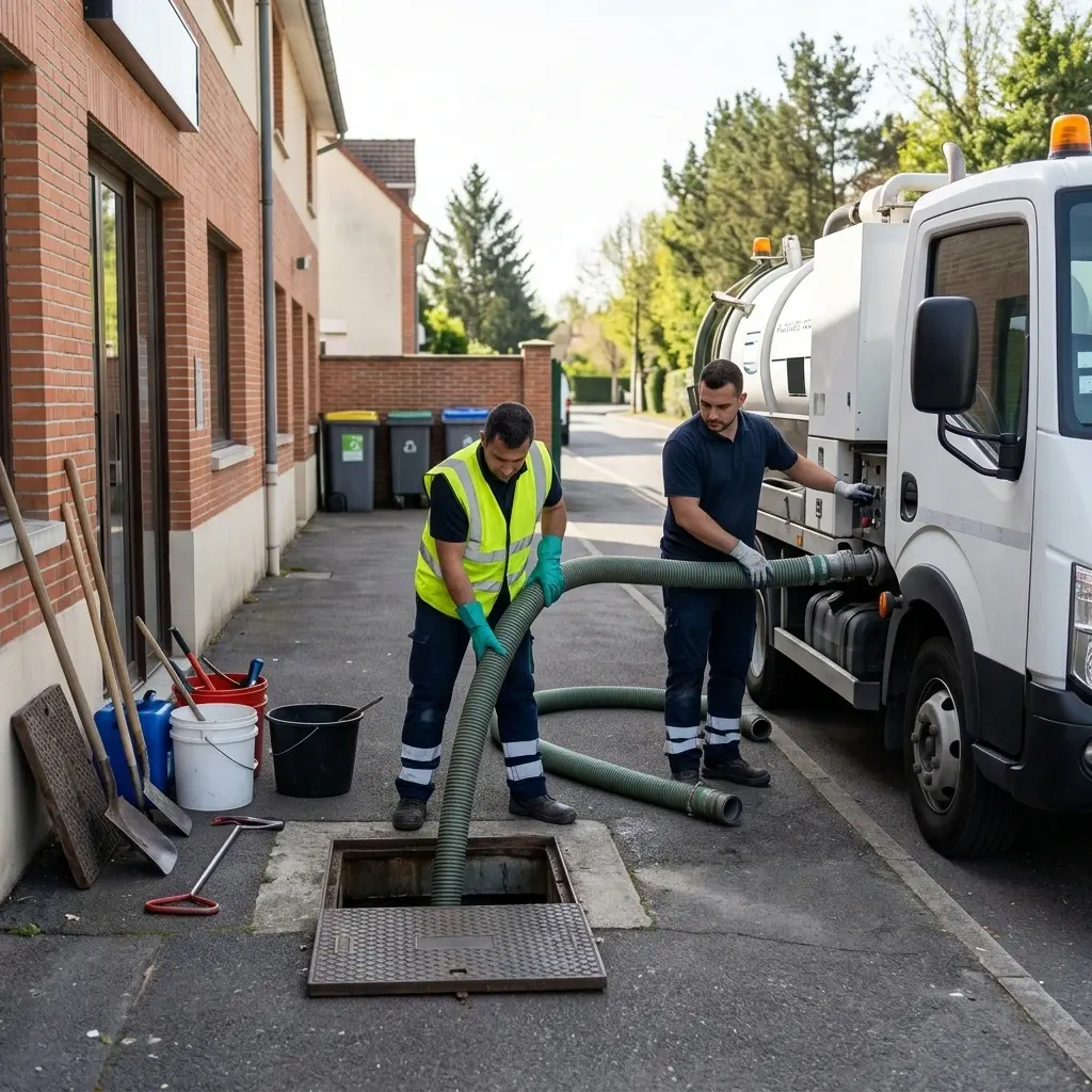 Comment se déroule la vidange à Puisieux ?