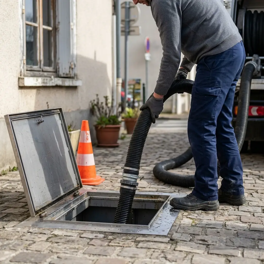 Une technique de pompage et nettoyage rigoureuse
