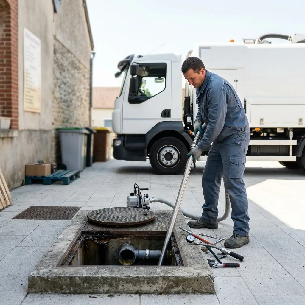 Une technique de pompage et nettoyage rigoureuse